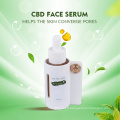 Ensemble de série de soins de la peau CBD Leaf de chanvre Ensemble de soins de la peau d&#39;éclairage blanchissant de marque privée